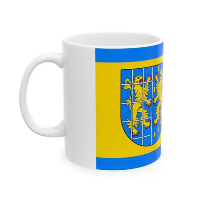 POL Kamieniec Zabkowicki flag (Poland) White Coffee Mug - Go Mug Yourself