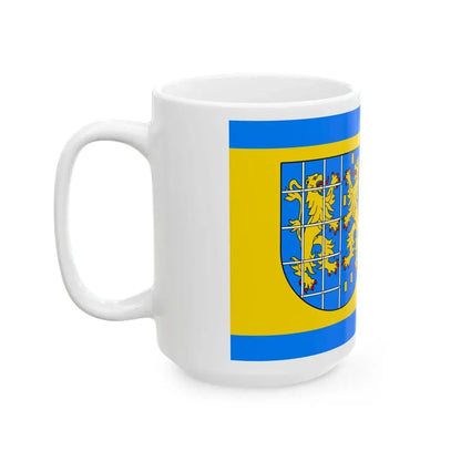 POL Kamieniec Zabkowicki flag (Poland) White Coffee Mug - Go Mug Yourself