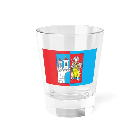 POL Kamienna Gora flag (Poland) Shot Glass 1.5oz 1.5oz - Go Mug Yourself