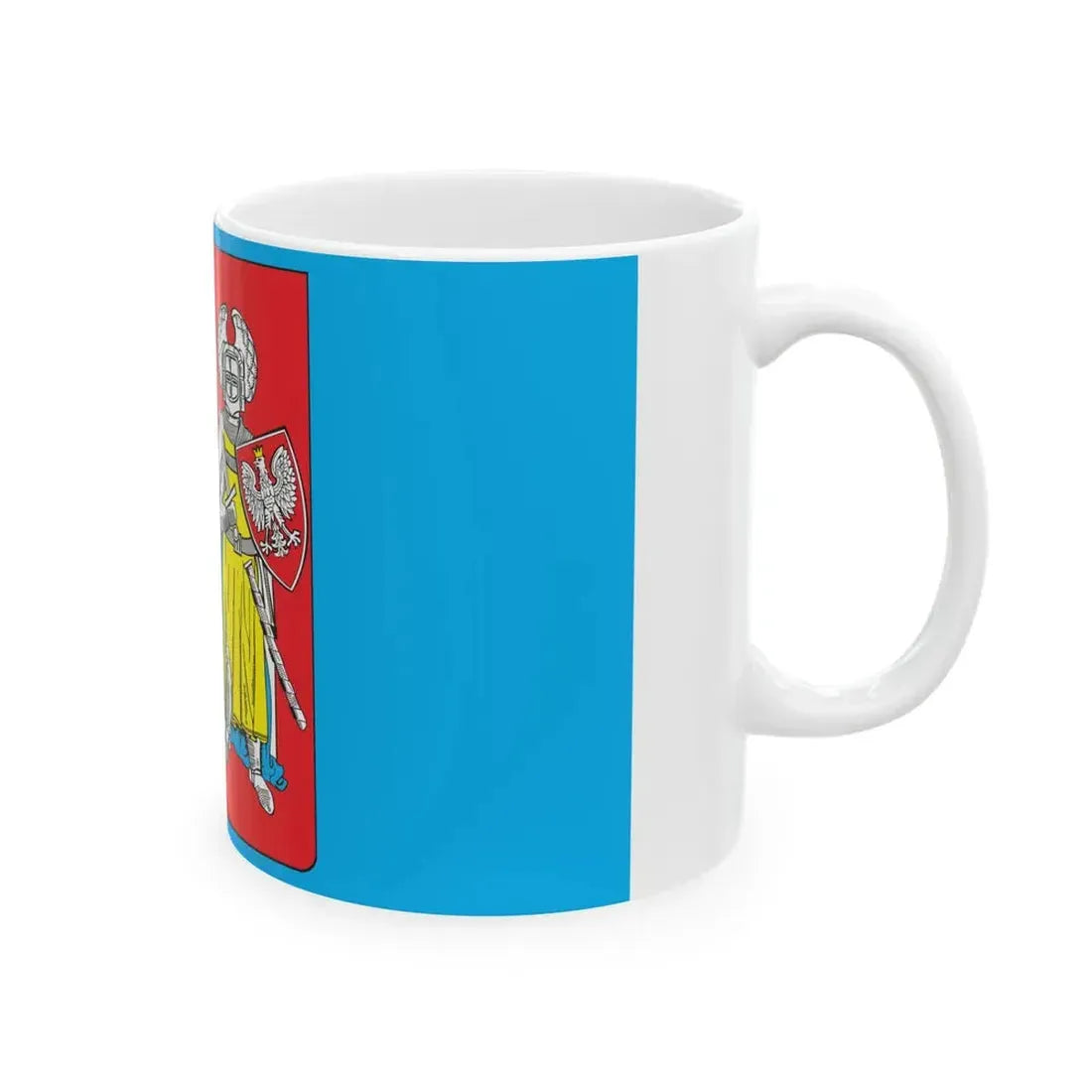 POL Kamienna Gora flag (Poland) White Coffee Mug - Go Mug Yourself