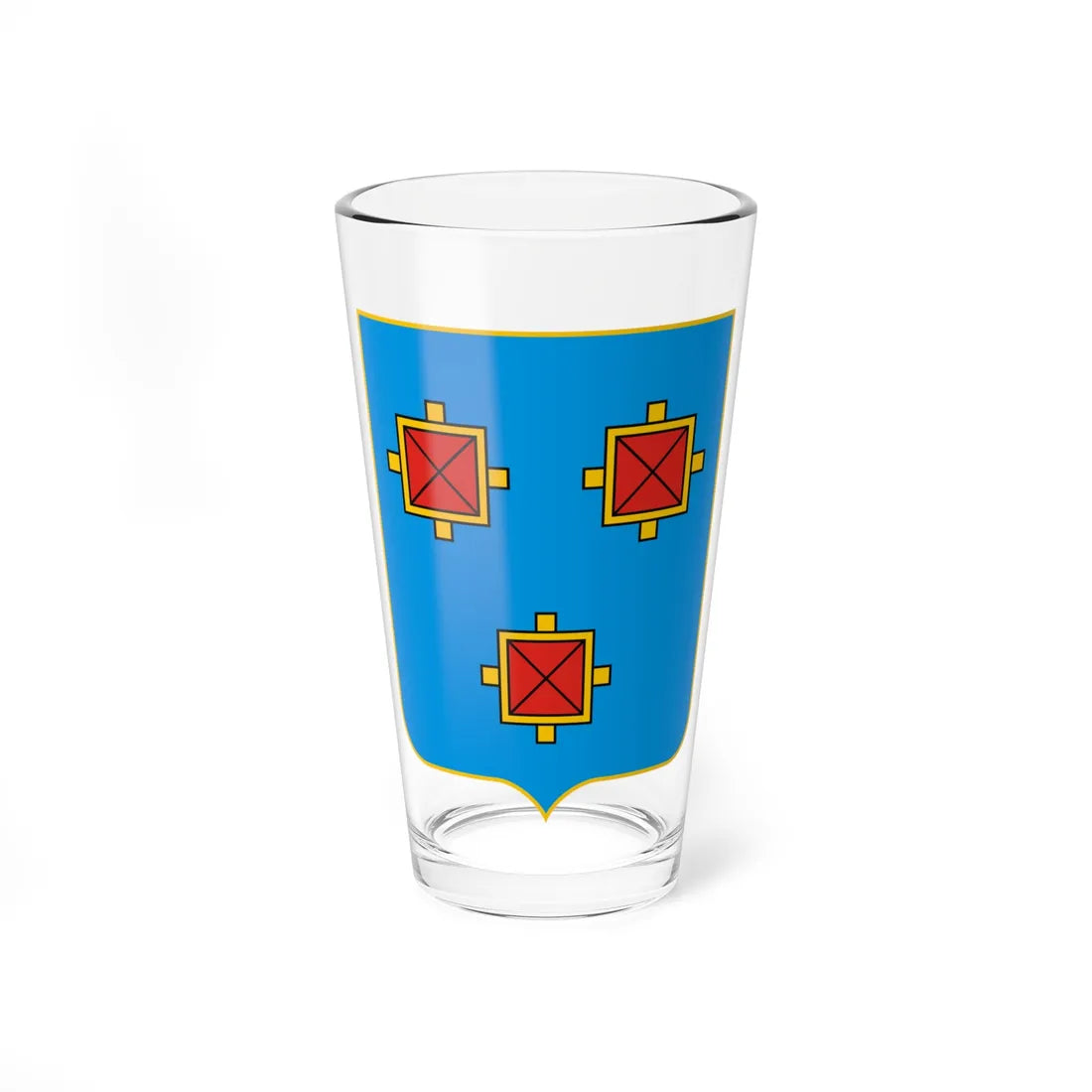 POL Kamionka Strumiłowa COA (Ukraine) (Coat of Arms) Pint Glass 16oz 16oz - Go Mug Yourself