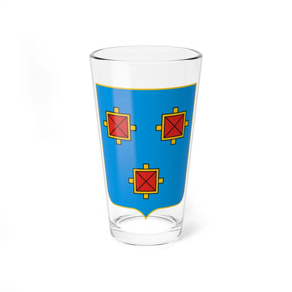 POL Kamionka Strumiłowa COA (Ukraine) (Coat of Arms) Pint Glass 16oz 16oz - Go Mug Yourself
