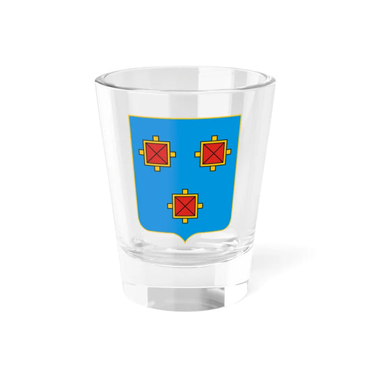POL Kamionka Strumiłowa COA (Ukraine) (Coat of Arms) Shot Glass 1.5oz 1.5oz - Go Mug Yourself