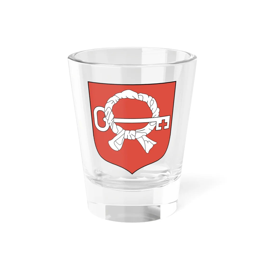 POL Kamionna województwo wielkopolskie COA (Poland) (Coat of Arms) Shot Glass 1.5oz 1.5oz - Go Mug Yourself