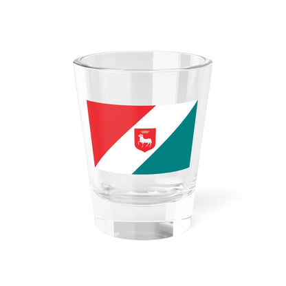 POL Karczew flag (Poland) Shot Glass 1.5oz 1.5oz - Go Mug Yourself