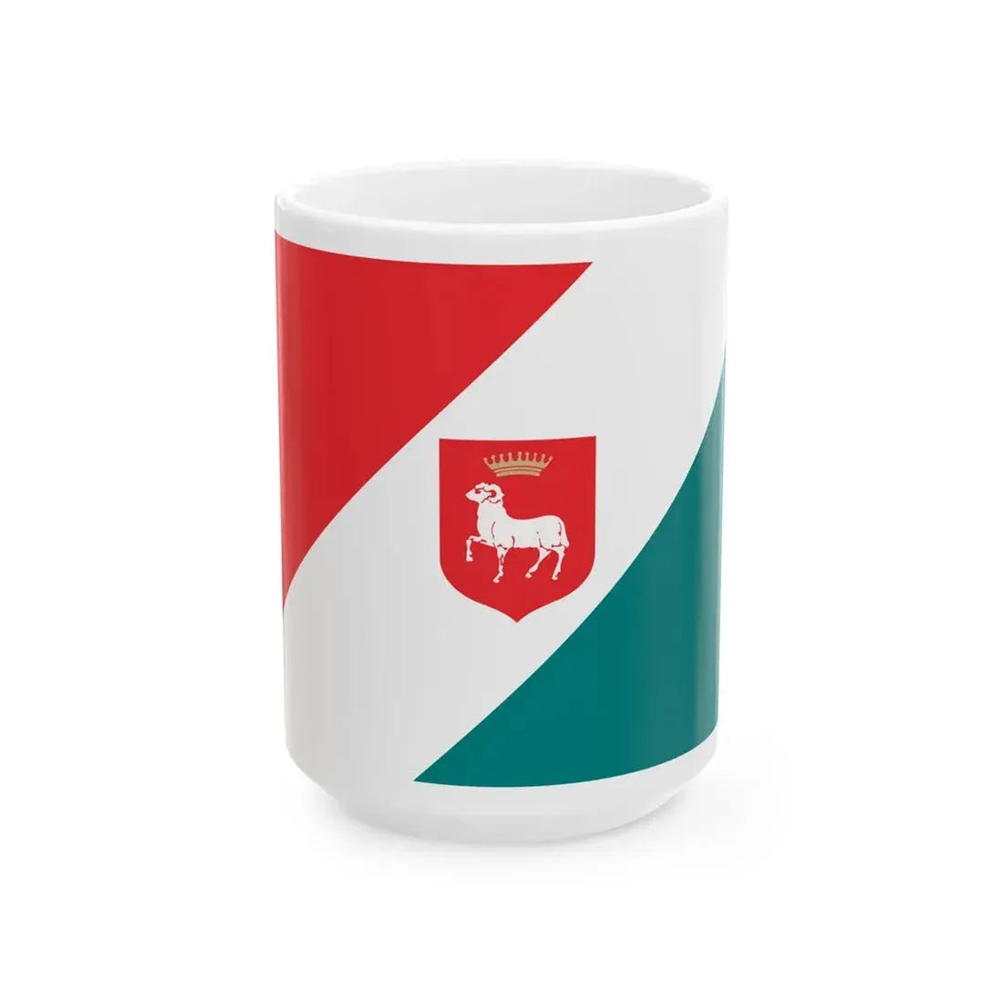 POL Karczew flag (Poland) White Coffee Mug 15oz - Go Mug Yourself