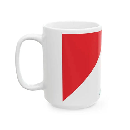 POL Karczew flag (Poland) White Coffee Mug - Go Mug Yourself