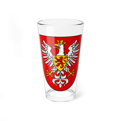 POL Kargowa COA (Poland) (Coat of Arms) Pint Glass 16oz 16oz - Go Mug Yourself