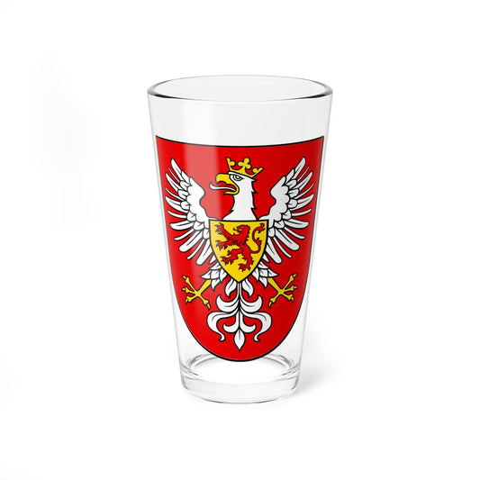 POL Kargowa COA (Poland) (Coat of Arms) Pint Glass 16oz 16oz - Go Mug Yourself