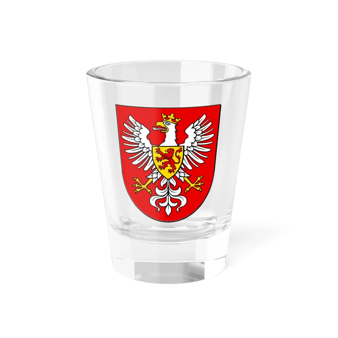 POL Kargowa COA (Poland) (Coat of Arms) Shot Glass 1.5oz 1.5oz - Go Mug Yourself