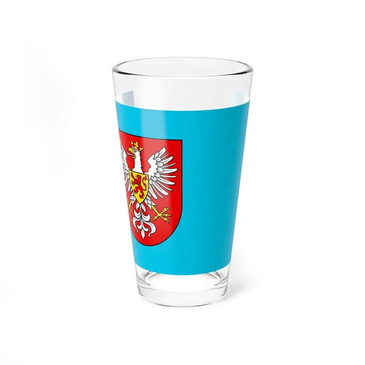 POL Kargowa flag (Poland) Pint Glass 16oz 16oz - Go Mug Yourself