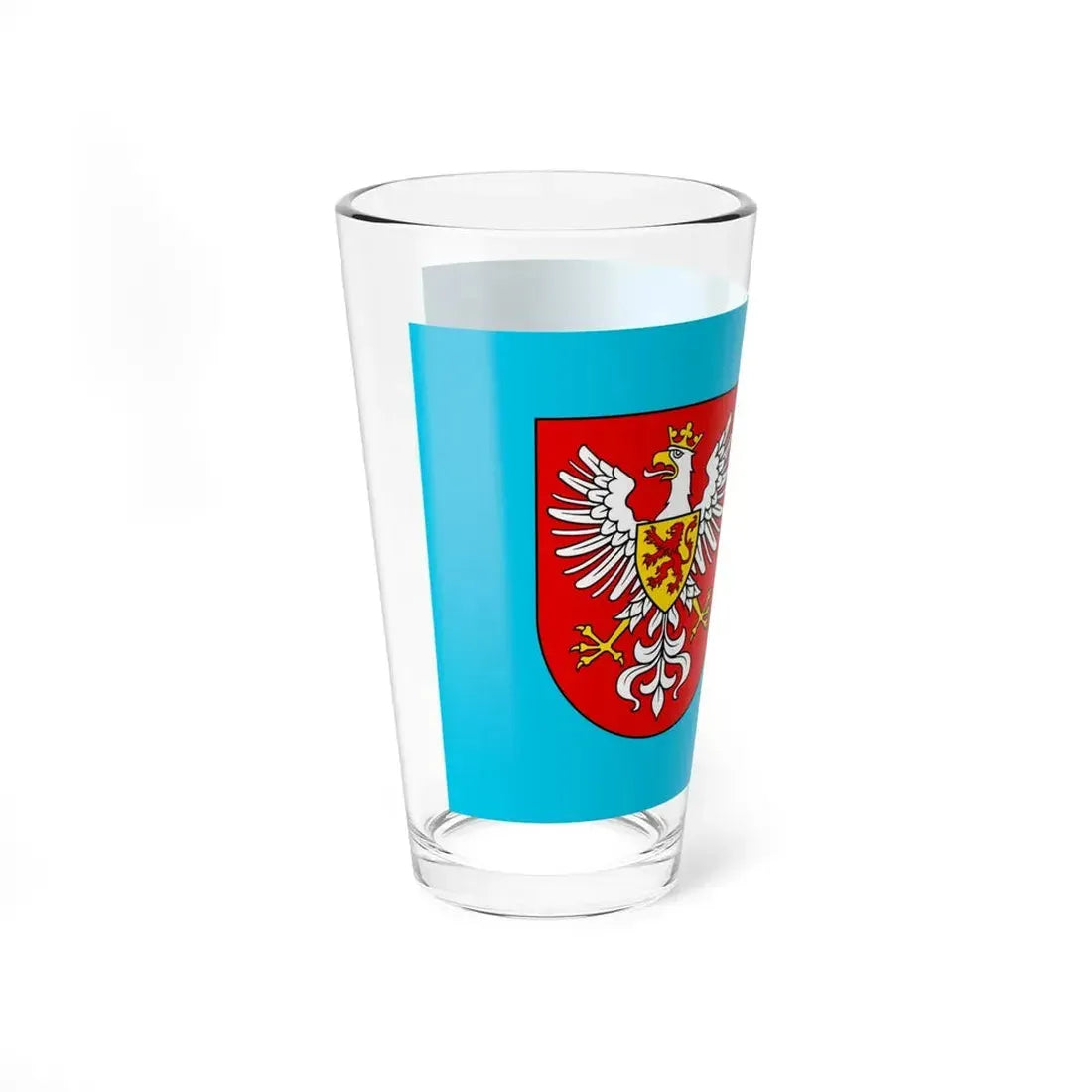 POL Kargowa flag (Poland) Pint Glass 16oz - Go Mug Yourself