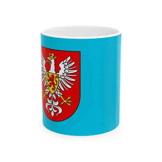 POL Kargowa flag (Poland) White Coffee Mug 11oz - Go Mug Yourself