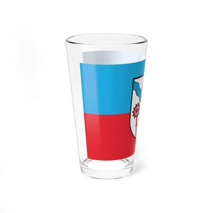 POL Karlino flag (Poland) Pint Glass 16oz - Go Mug Yourself