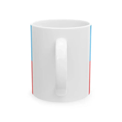 POL Karlino flag (Poland) White Coffee Mug - Go Mug Yourself