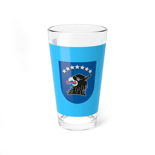 POL Kartuzy flag (Poland) Pint Glass 16oz 16oz - Go Mug Yourself