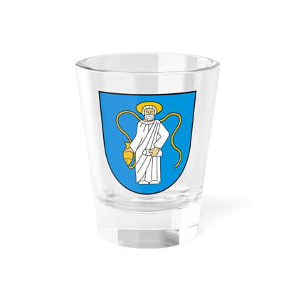 POL Katowice-Piotrowice COA (Poland) (Coat of Arms) Shot Glass 1.5oz 1.5oz - Go Mug Yourself