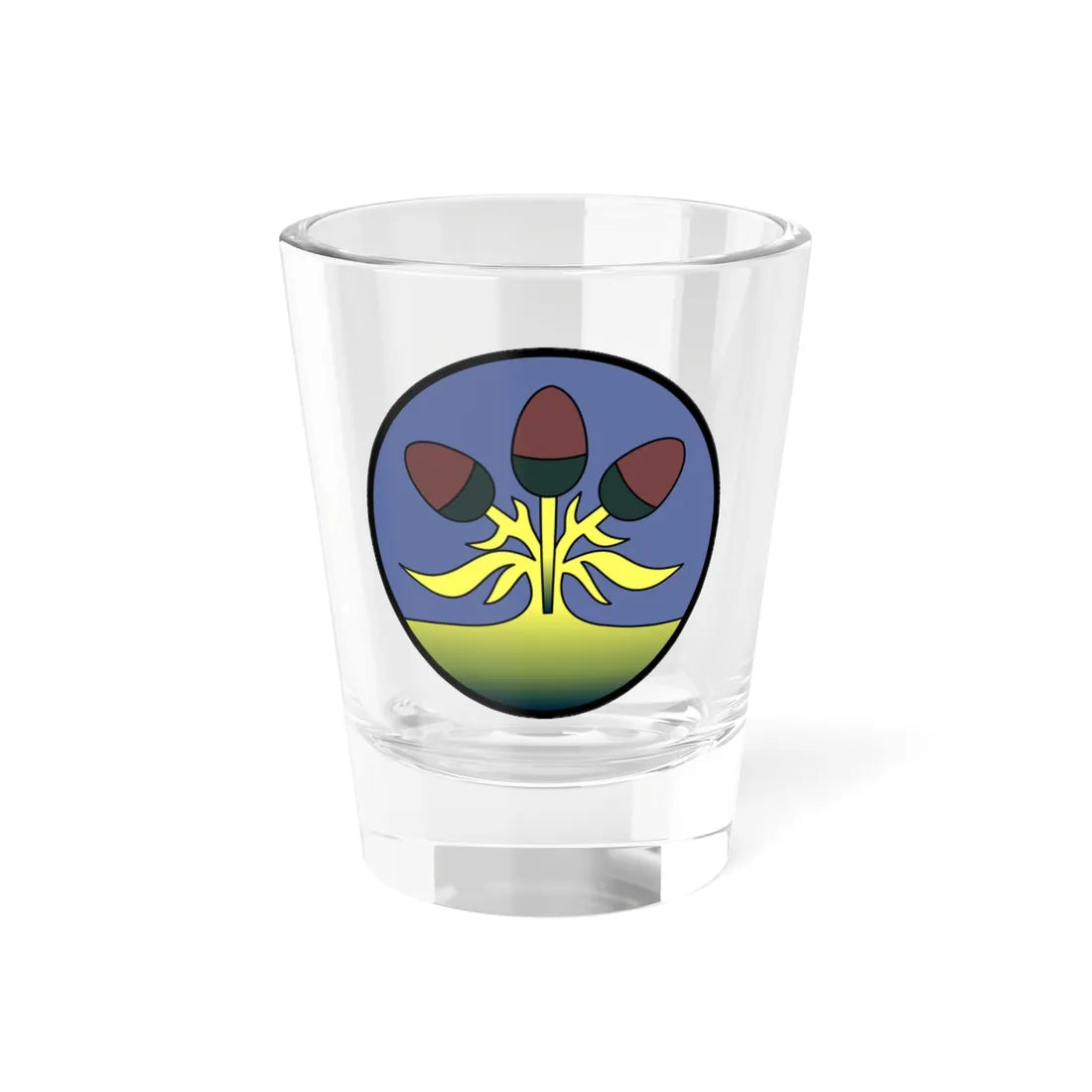 POL Katowice-Załęże COA (Poland) (Coat of Arms) Shot Glass 1.5oz 1.5oz - Go Mug Yourself