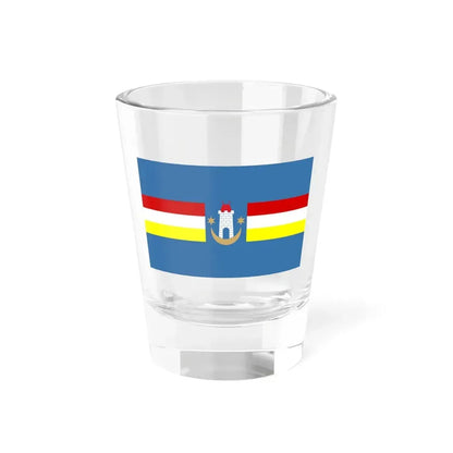 POL Kazimierz Dolny flag (Poland) Shot Glass 1.5oz 1.5oz - Go Mug Yourself
