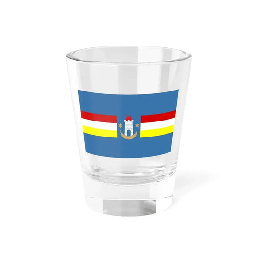 POL Kazimierz Dolny flag (Poland) Shot Glass 1.5oz 1.5oz - Go Mug Yourself