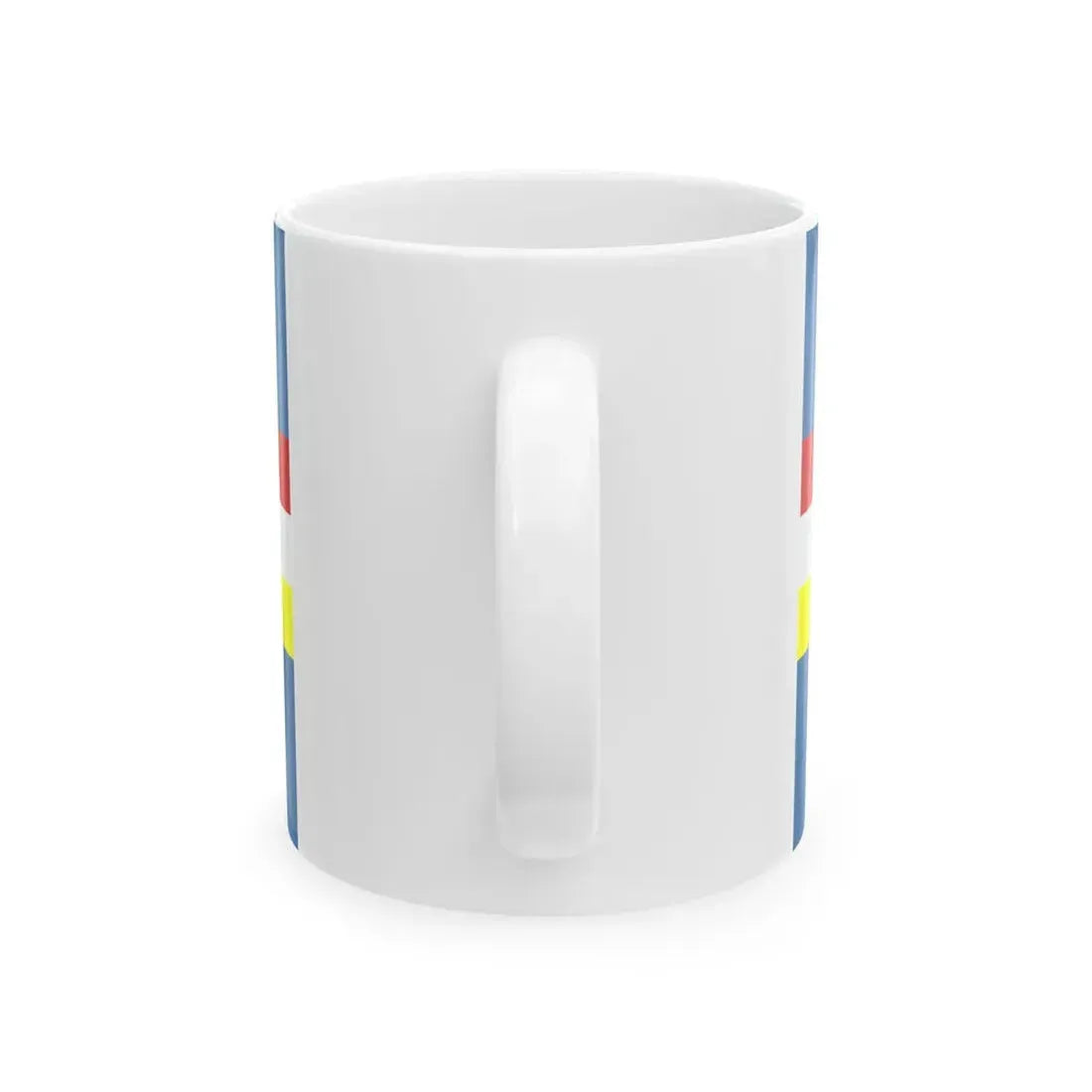 POL Kazimierz Dolny flag (Poland) White Coffee Mug - Go Mug Yourself