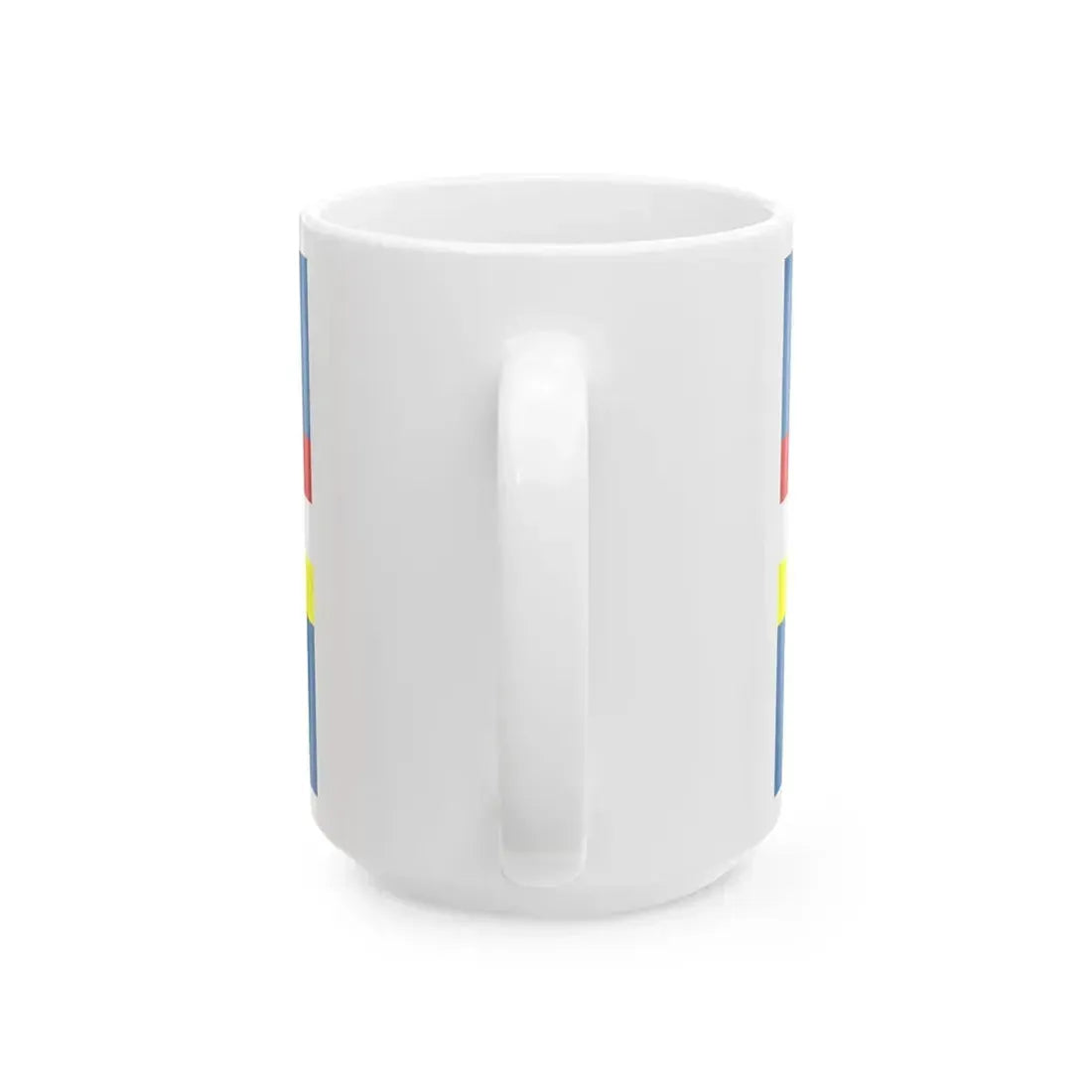 POL Kazimierz Dolny flag (Poland) White Coffee Mug - Go Mug Yourself
