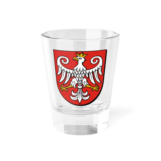 POL Kcynia COA 2001-2015 (Poland) (Coat of Arms) Shot Glass 1.5oz 1.5oz - Go Mug Yourself