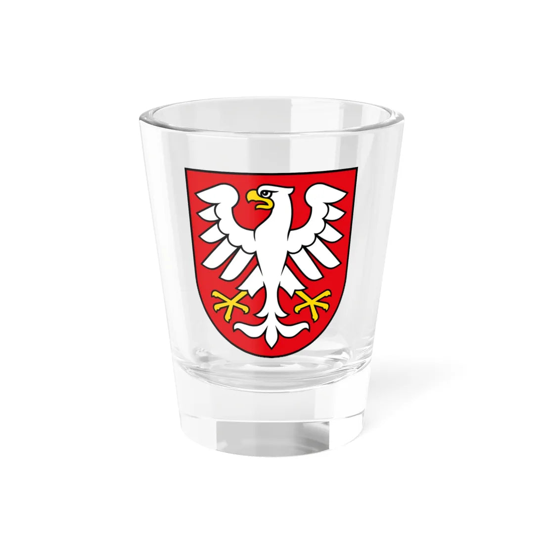 POL Kłecko COA (Poland) (Coat of Arms) Shot Glass 1.5oz 1.5oz - Go Mug Yourself