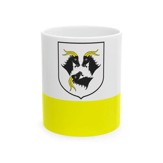 POL Kedzierzyn Kozle flag (Poland) White Coffee Mug 11oz - Go Mug Yourself