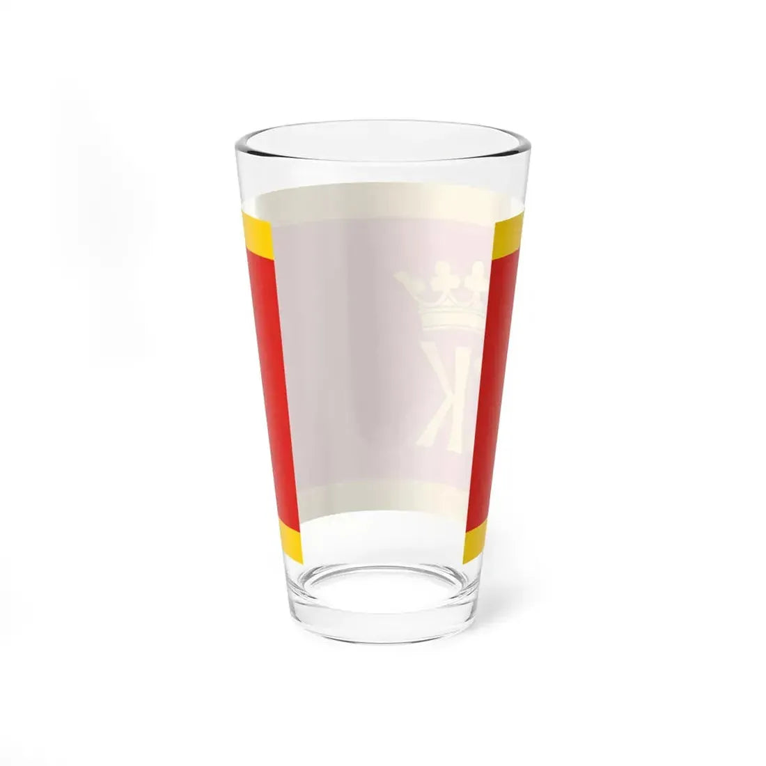 POL Kielce flag (Poland) Pint Glass 16oz - Go Mug Yourself