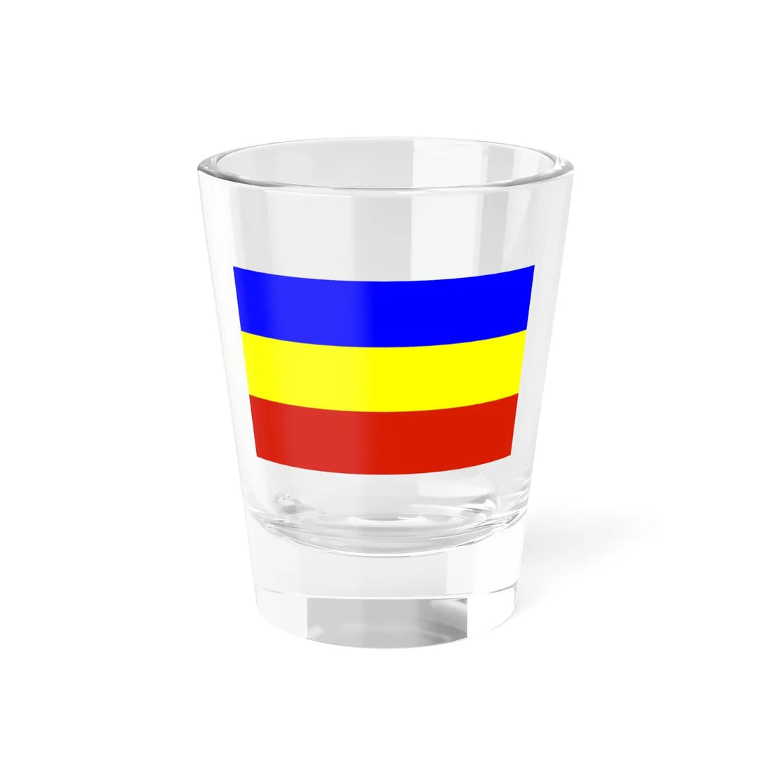 POL Kietrz flag (Poland) Shot Glass 1.5oz 1.5oz - Go Mug Yourself