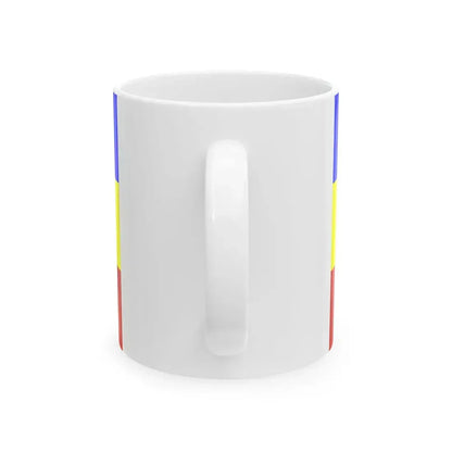 POL Kietrz flag (Poland) White Coffee Mug - Go Mug Yourself