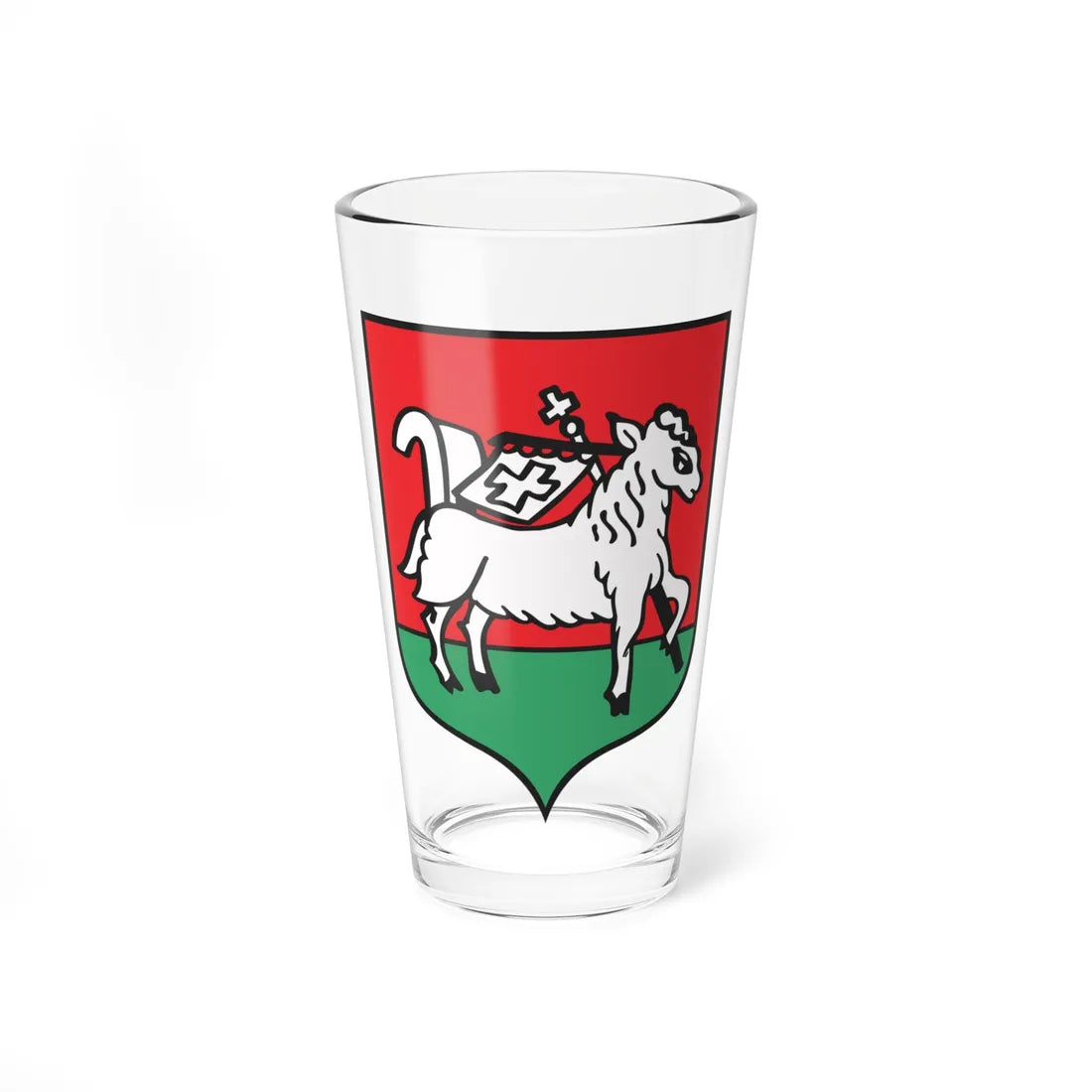 POL Kleszczele COA (Poland) (Coat of Arms) Pint Glass 16oz 16oz - Go Mug Yourself