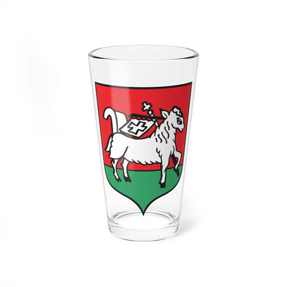 POL Kleszczele COA (Poland) (Coat of Arms) Pint Glass 16oz 16oz - Go Mug Yourself