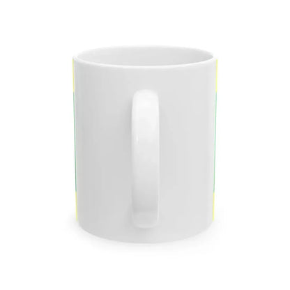 POL Kleszczow flag (Poland) White Coffee Mug - Go Mug Yourself