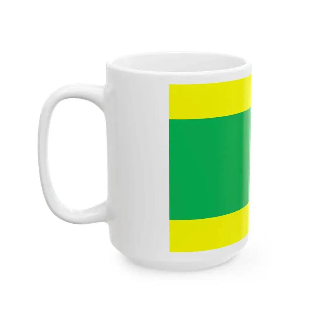 POL Kleszczow flag (Poland) White Coffee Mug - Go Mug Yourself