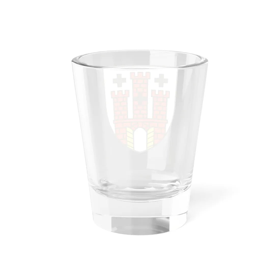 POL Kluczbork COA (Poland) (Coat of Arms) Shot Glass 1.5oz - Go Mug Yourself