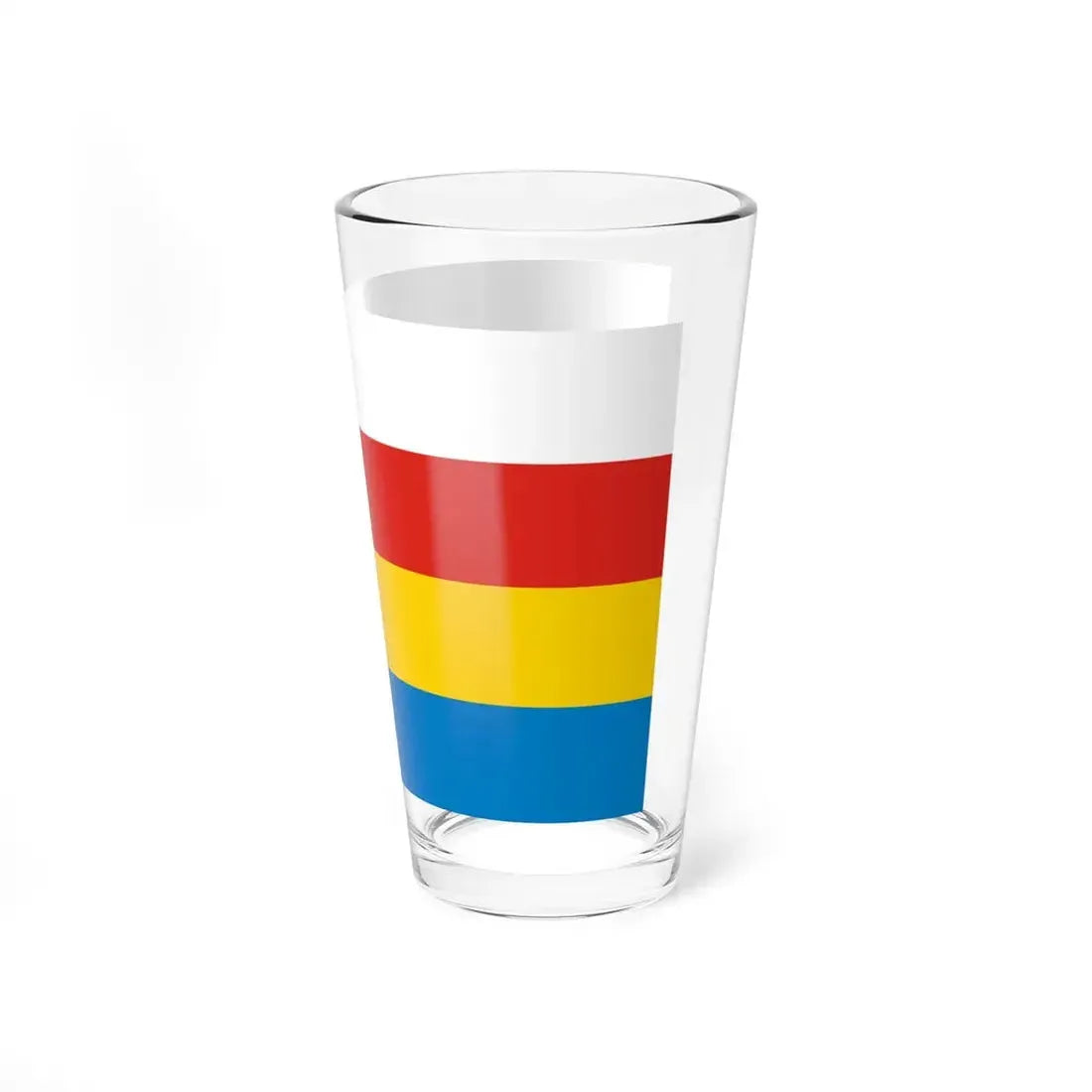 POL Knurow flag (Poland) Pint Glass 16oz - Go Mug Yourself