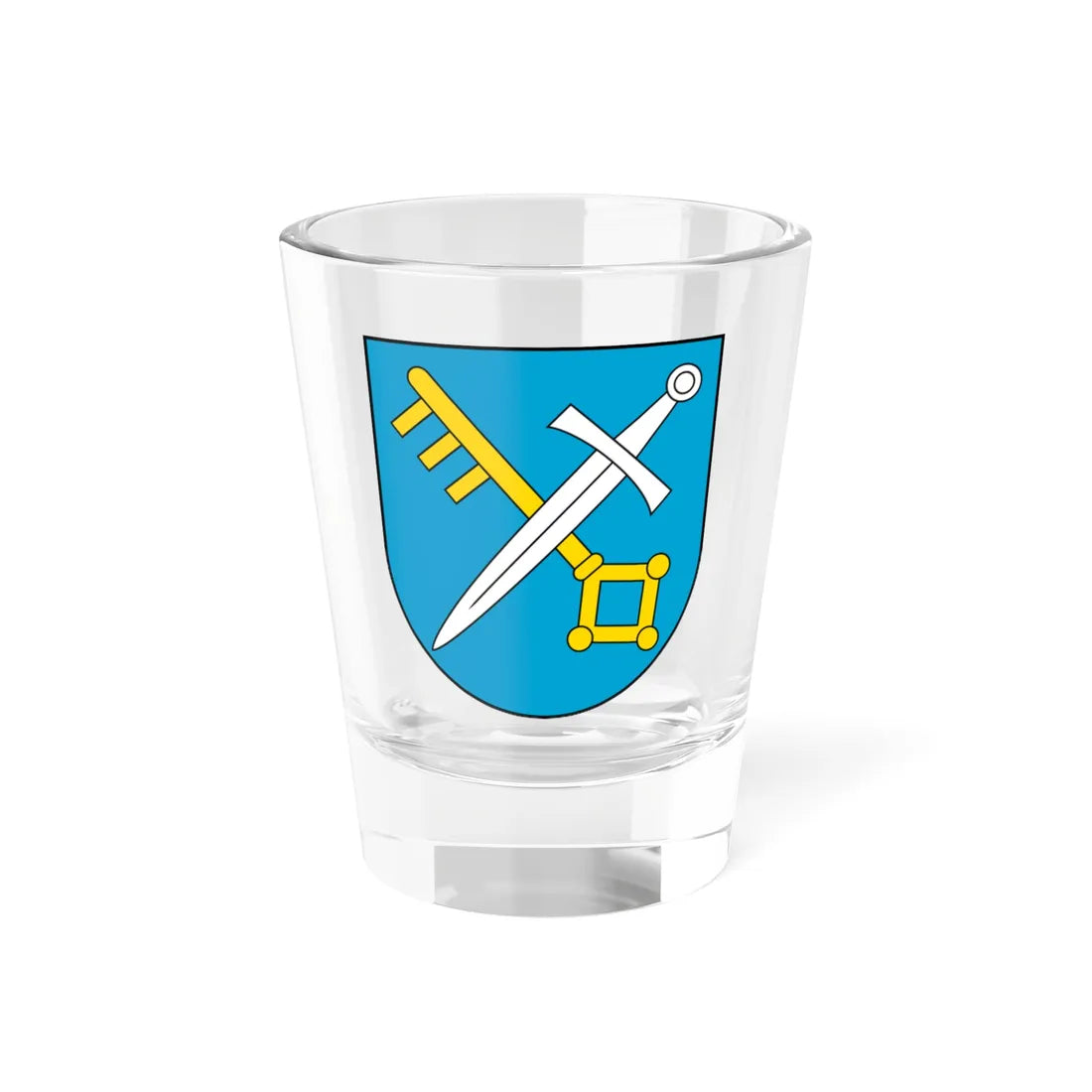 POL Kołaczyce COA (Poland) (Coat of Arms) Shot Glass 1.5oz 1.5oz - Go Mug Yourself