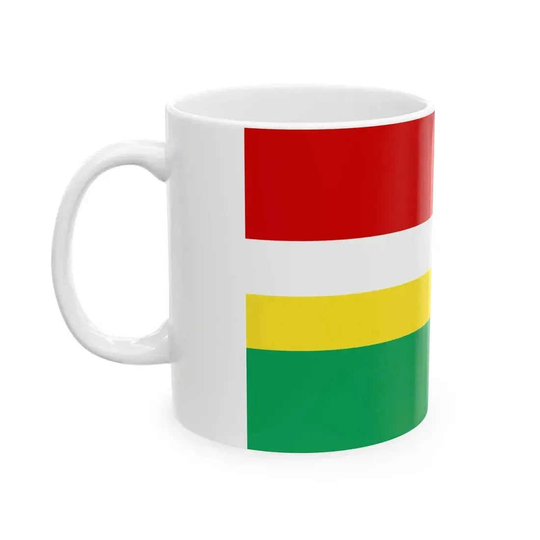 POL Kobiele Wielkie flag (Poland) White Coffee Mug - Go Mug Yourself