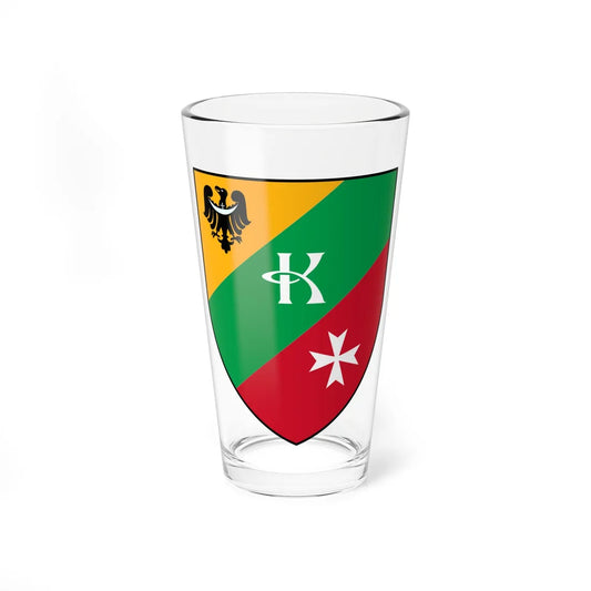 POL Kobierzyce COA (Poland) (Coat of Arms) Pint Glass 16oz 16oz - Go Mug Yourself