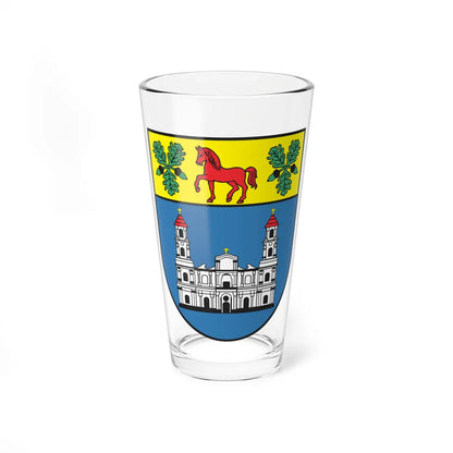 POL Kobyłka COA (Poland) (Coat of Arms) Pint Glass 16oz 16oz - Go Mug Yourself