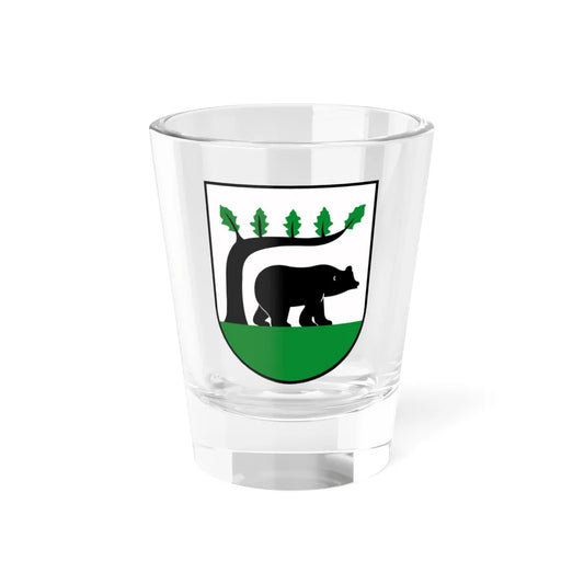POL Kościerzyna COA (Poland) (Coat of Arms) Shot Glass 1.5oz 1.5oz - Go Mug Yourself