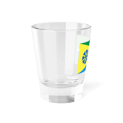 POL Kociewie flag (Poland) Shot Glass 1.5oz - Go Mug Yourself