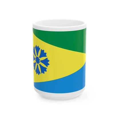POL Kociewie flag (Poland) White Coffee Mug 15oz - Go Mug Yourself