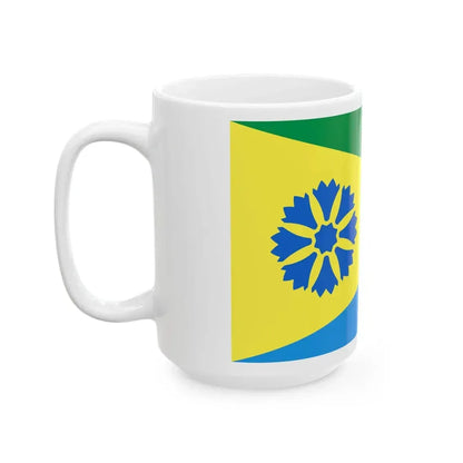 POL Kociewie flag (Poland) White Coffee Mug - Go Mug Yourself