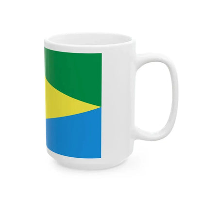 POL Kociewie flag (Poland) White Coffee Mug - Go Mug Yourself