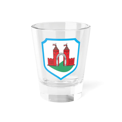 POL Kłodawa COA (Poland) (Coat of Arms) Shot Glass 1.5oz 1.5oz - Go Mug Yourself