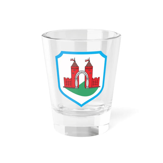 POL Kłodawa COA (Poland) (Coat of Arms) Shot Glass 1.5oz 1.5oz - Go Mug Yourself