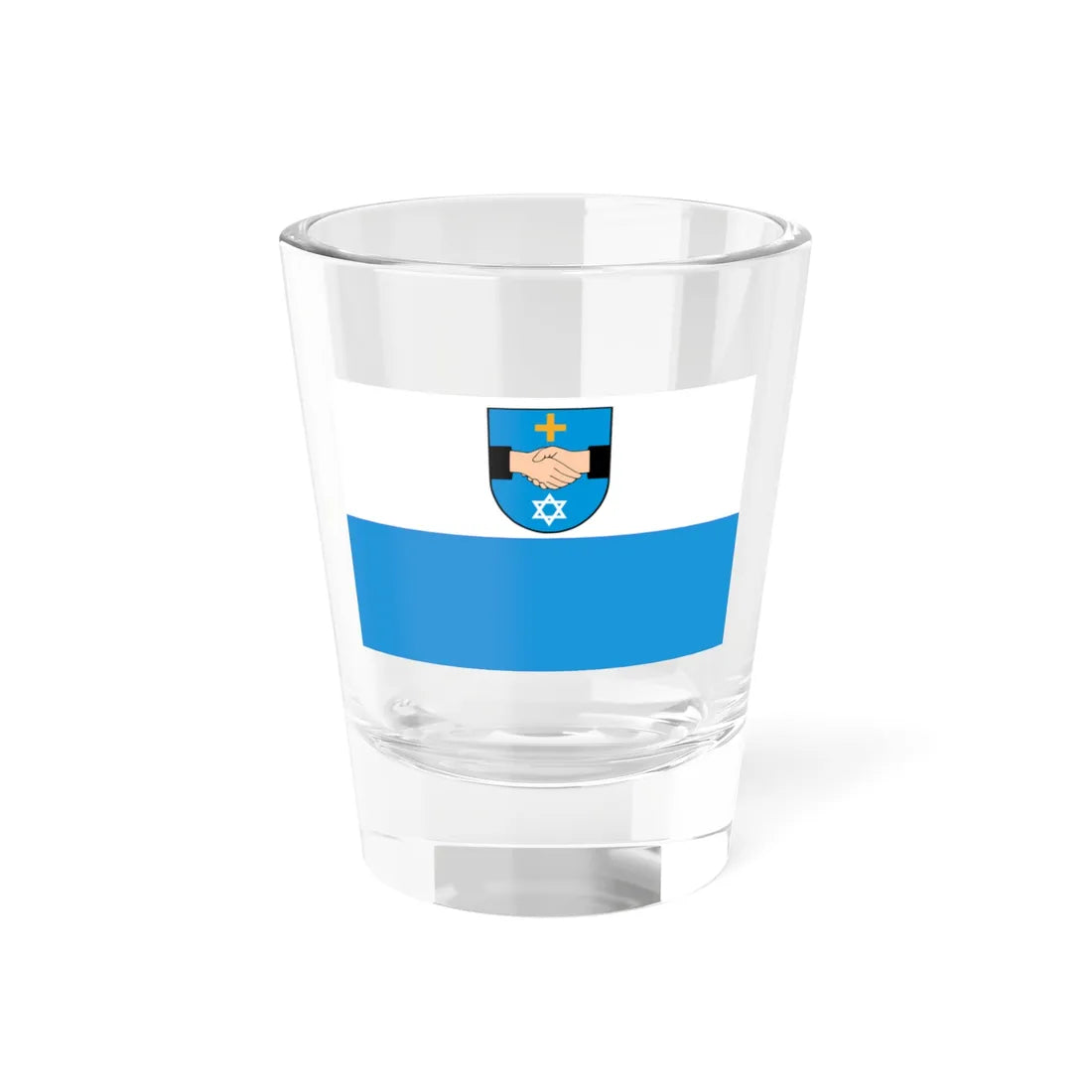 POL Kolbuszowa flag (Poland) Shot Glass 1.5oz 1.5oz - Go Mug Yourself